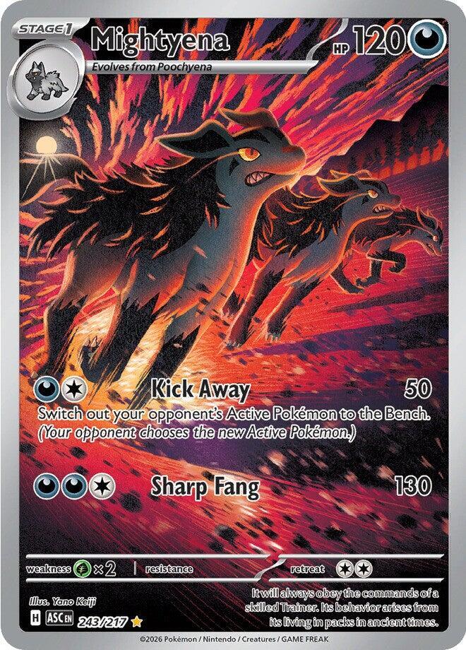 Image for Mightyena (243/217) (ASC) - Pokemon