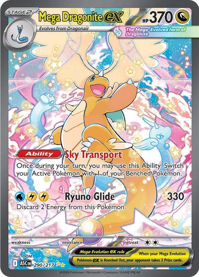 Image for Mega Dragonite ex (290/217) (ASC) - Pokemon