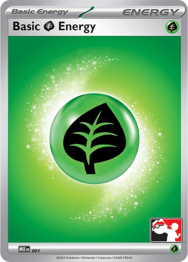 Image for Basic Grass Energy - MEE 001 (001) - Pokemon