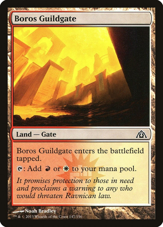 Image for Boros Guildgate (147) - Magic: The Gathering
