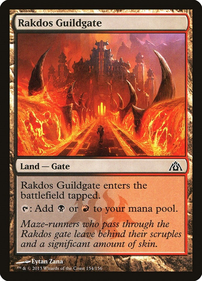 Image for Rakdos Guildgate (154) (DGM) - Magic: The Gathering