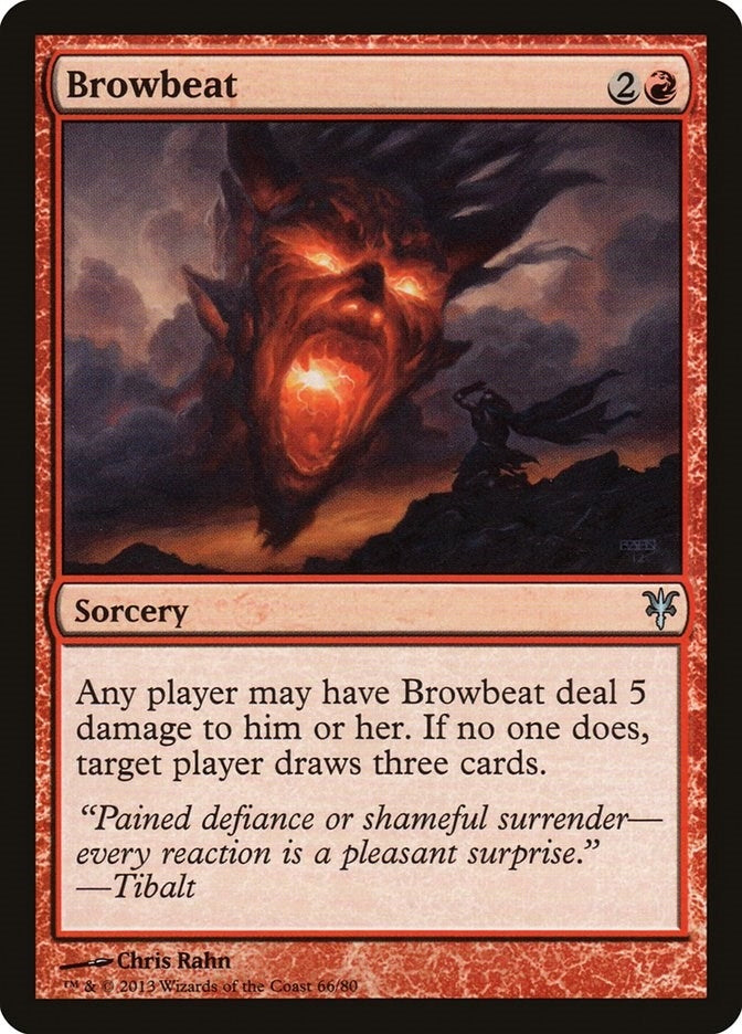 Image for Browbeat (66) - Magic: The Gathering