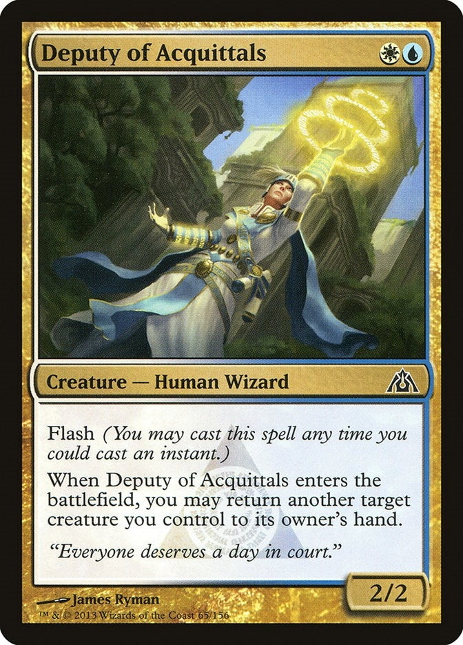Image for Deputy of Acquittals (65) - Magic: The Gathering