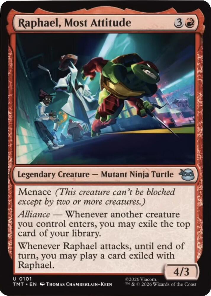 Raphael, Most Attitude (101) (TMT)