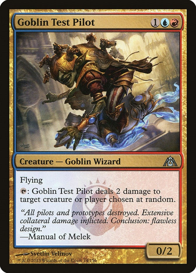 Image for Goblin Test Pilot (74) - Magic: The Gathering