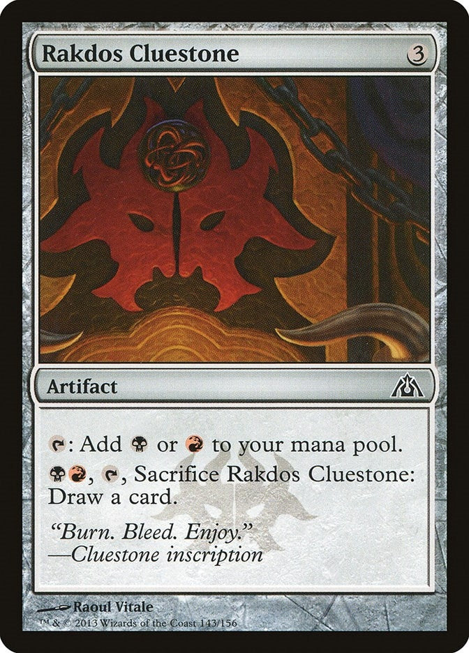 Image for Rakdos Cluestone (143) (DGM) - Magic: The Gathering