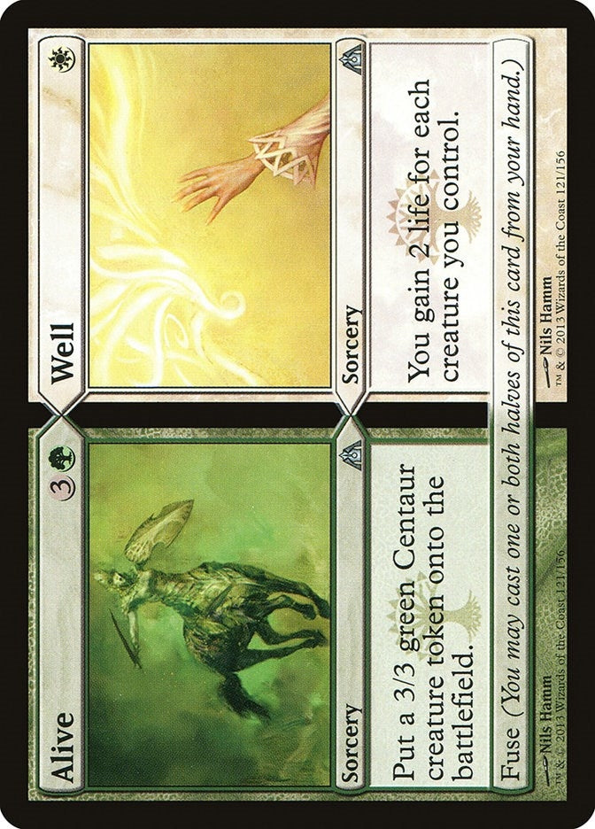 Image for Alive // Well (121) (DGM) - Magic: The Gathering