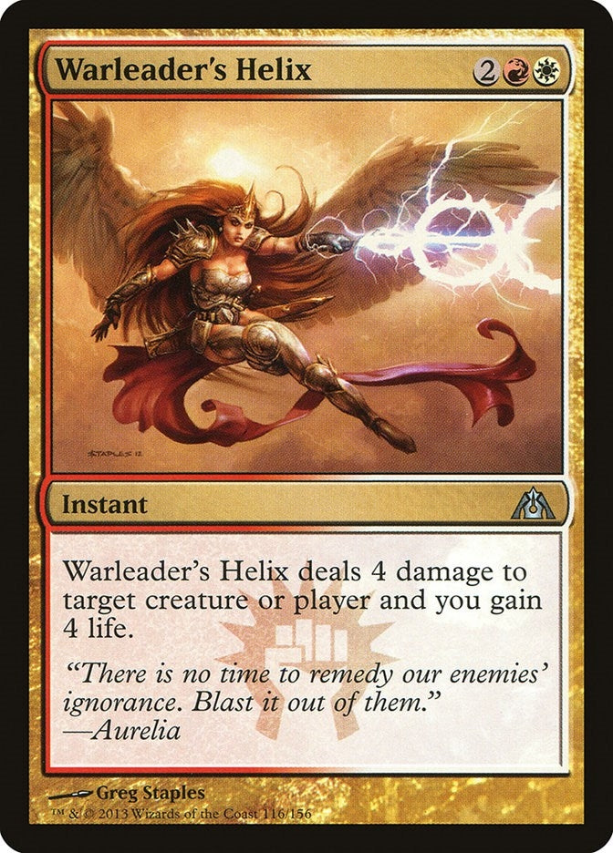 Image for Warleader's Helix (116) (DGM) - Magic: The Gathering