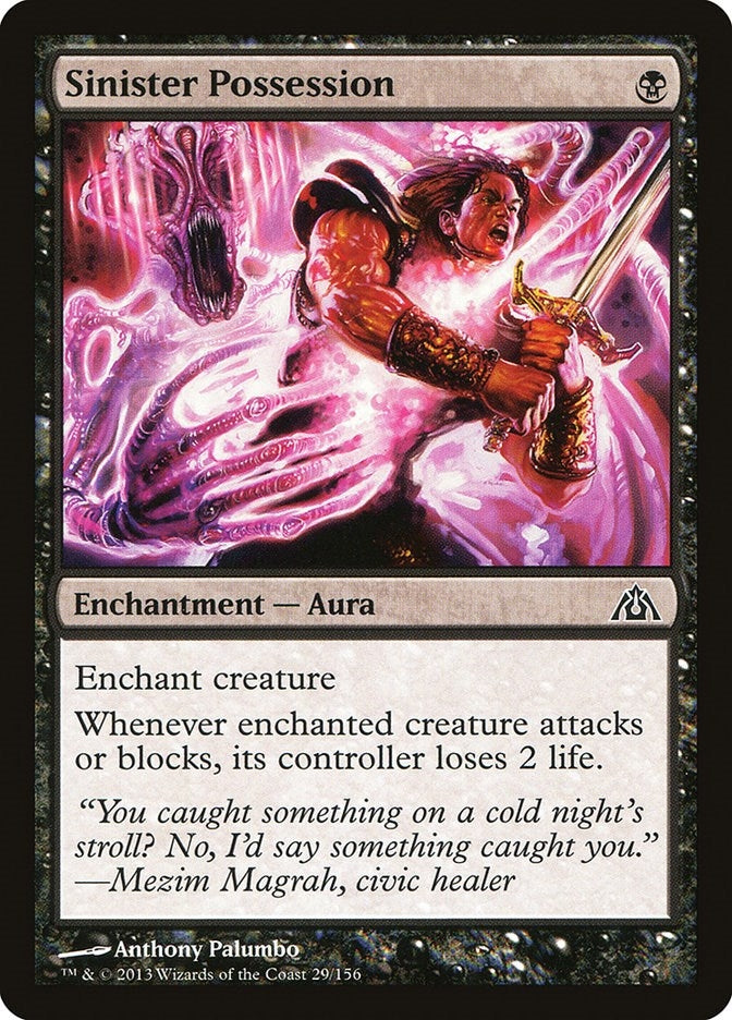 Image for Sinister Possession (29) (DGM) - Magic: The Gathering