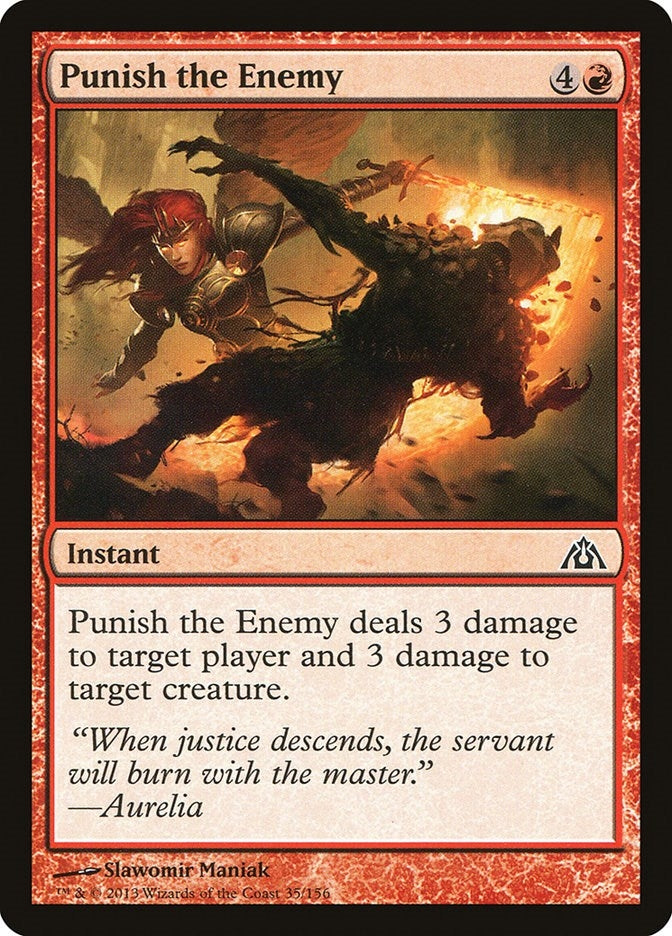 Image for Punish the Enemy (35) - Magic: The Gathering