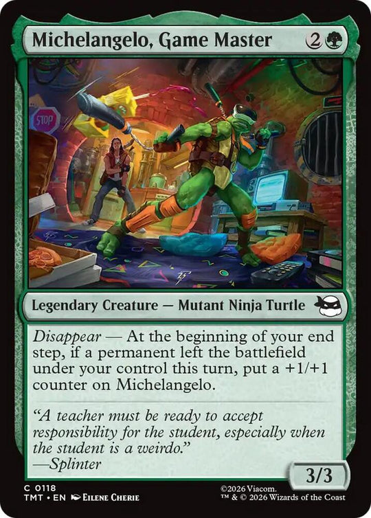 Michelangelo, Game Master (118) (TMT)