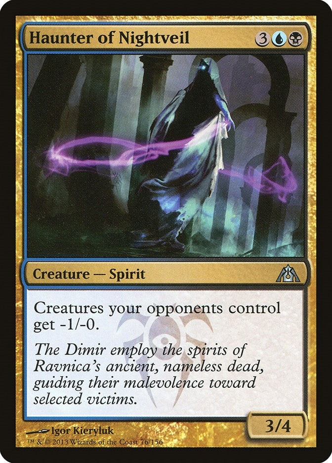 Image for Haunter of Nightveil (76) (DGM) - Magic: The Gathering