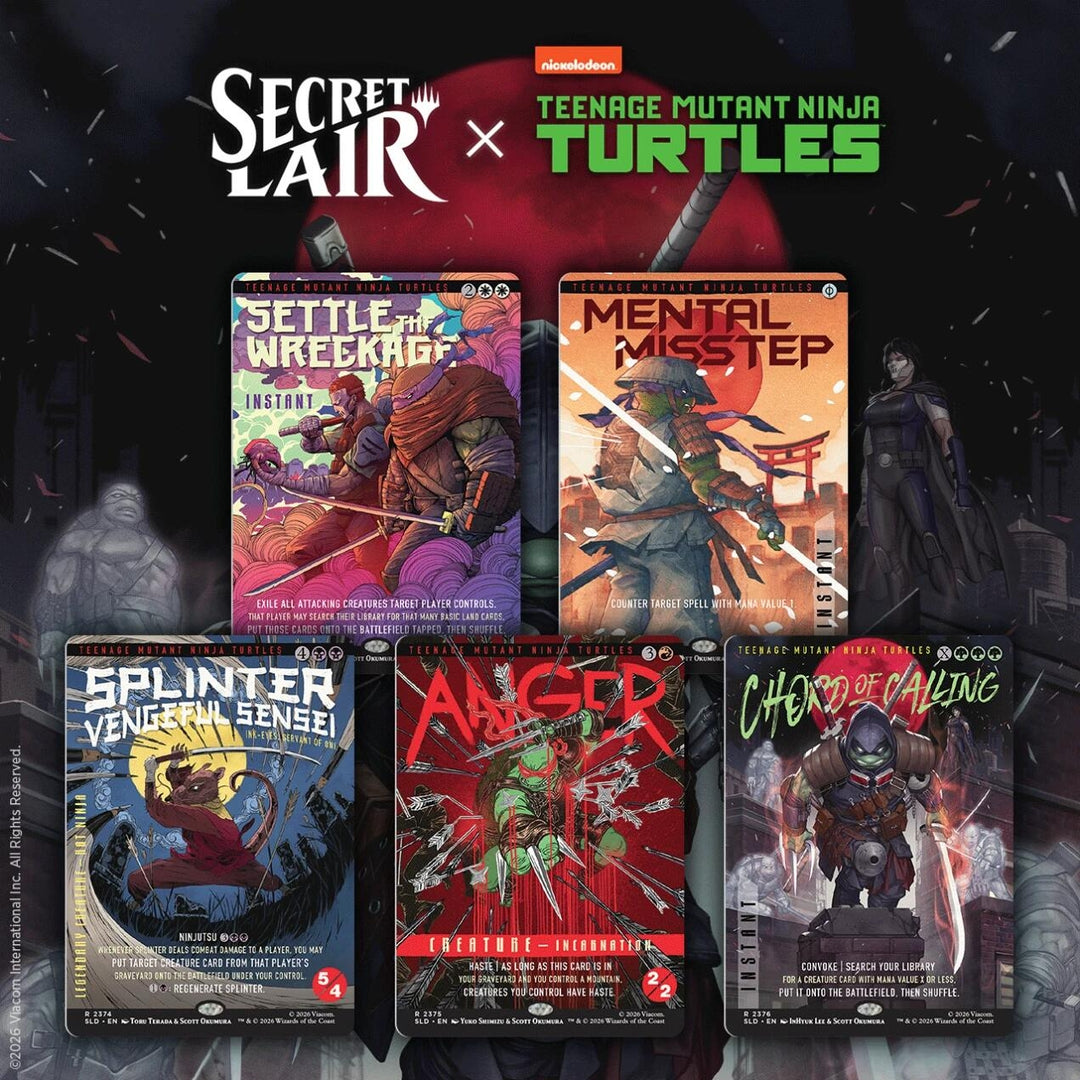 Image for Secret Lair Drop: Secret Lair x Teenage Mutant Ninja Turtles: The Last Ronin - Non-Foil Edition - Magic: The Gathering