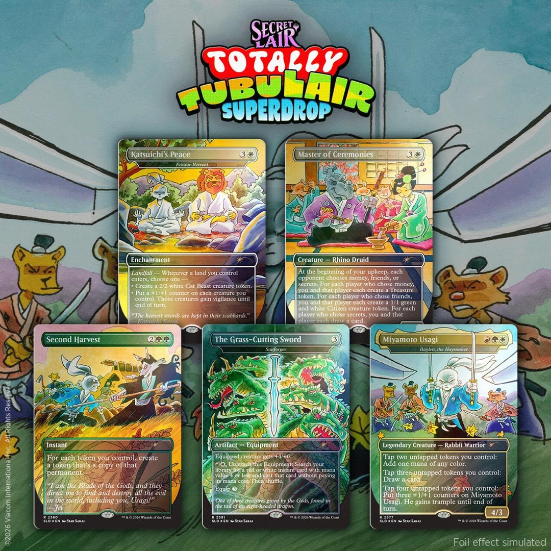 Image for Secret Lair Drop: Featuring: Stan Sakai - Traditional Foil Edition - Magic: The Gathering