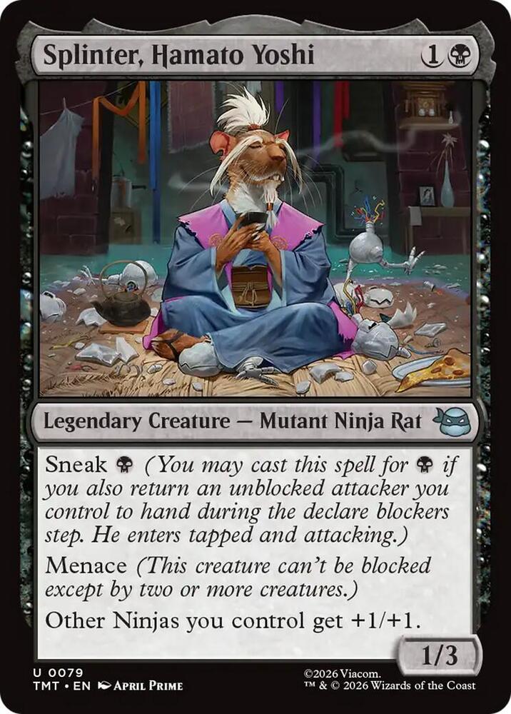 Splinter, Hamato Yoshi (79) (TMT)