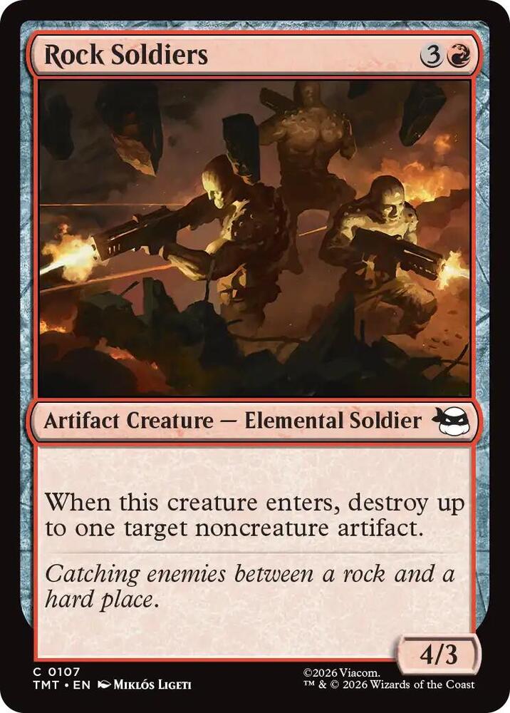 Rock Soldiers (107) (TMT)