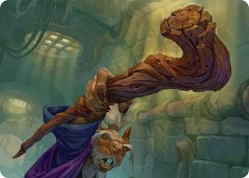 Image for Wooden Cane Art Card (46) (ASTMT) - Magic: The Gathering