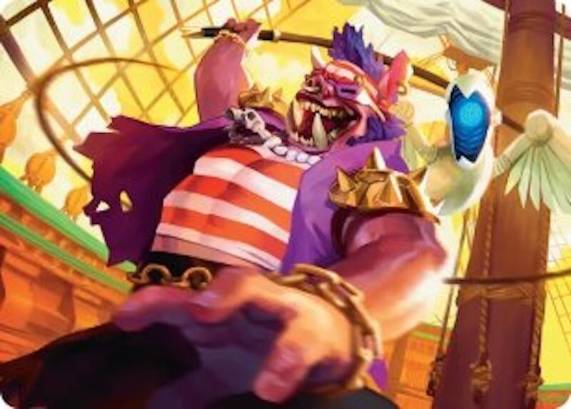 Image for Bebop, Skull & Crossbones Art Card (42) (ASTMT) - Magic: The Gathering