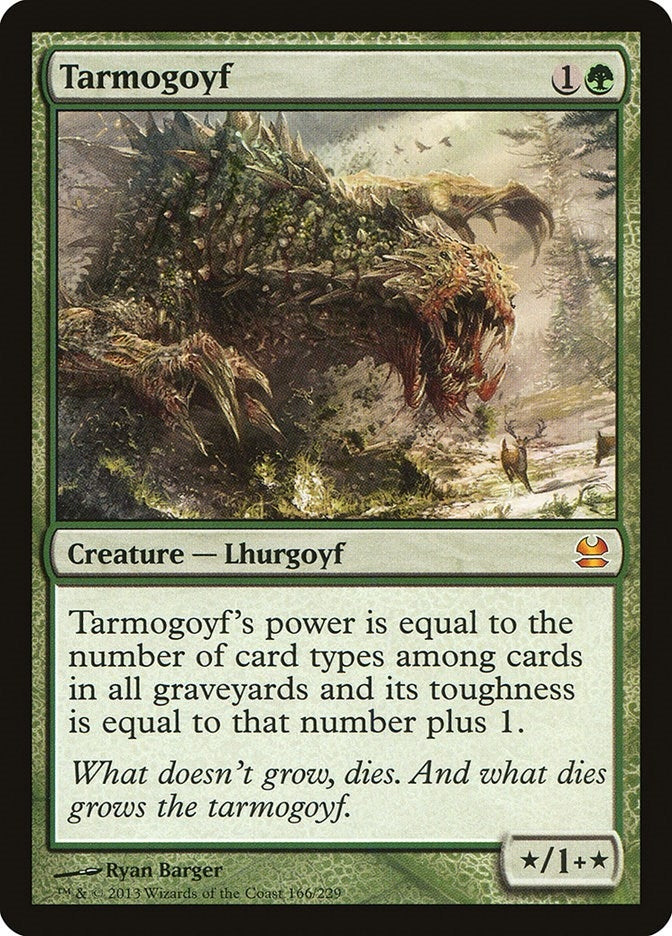 Image for Tarmogoyf (166) - Magic: The Gathering