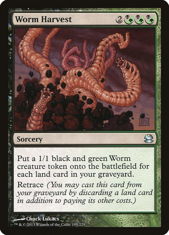 Image for Worm Harvest (195) (MMA) - Magic: The Gathering