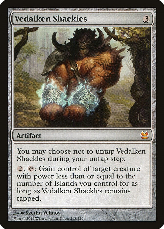 Image for Vedalken Shackles (218) (MMA) - Magic: The Gathering