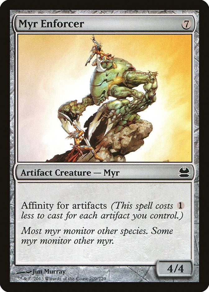 Image for Myr Enforcer (209) (MMA) - Magic: The Gathering