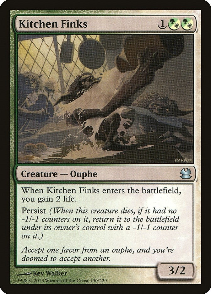 Image for Kitchen Finks (190) (MMA) - Magic: The Gathering