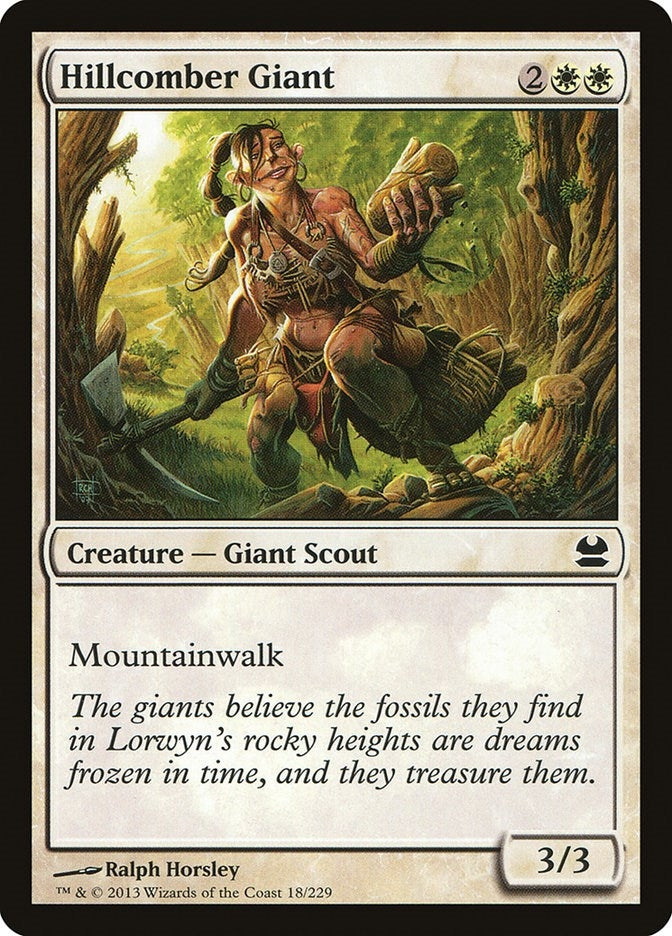 Image for Hillcomber Giant (18) (MMA) - Magic: The Gathering