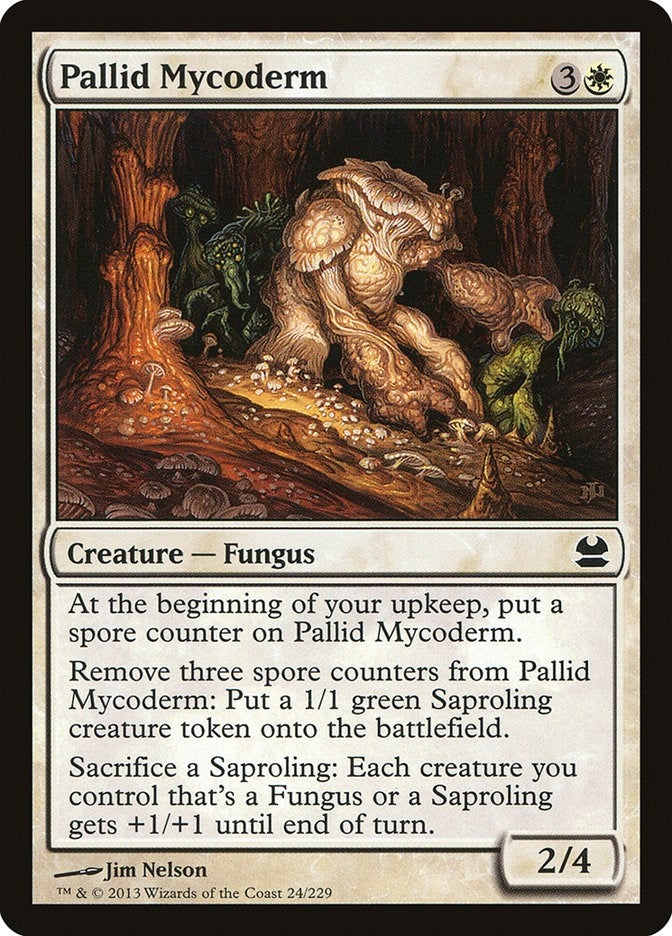 Image for Pallid Mycoderm (24) (MMA) - Magic: The Gathering