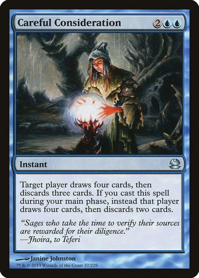 Image for Careful Consideration (37) (MMA) - Magic: The Gathering