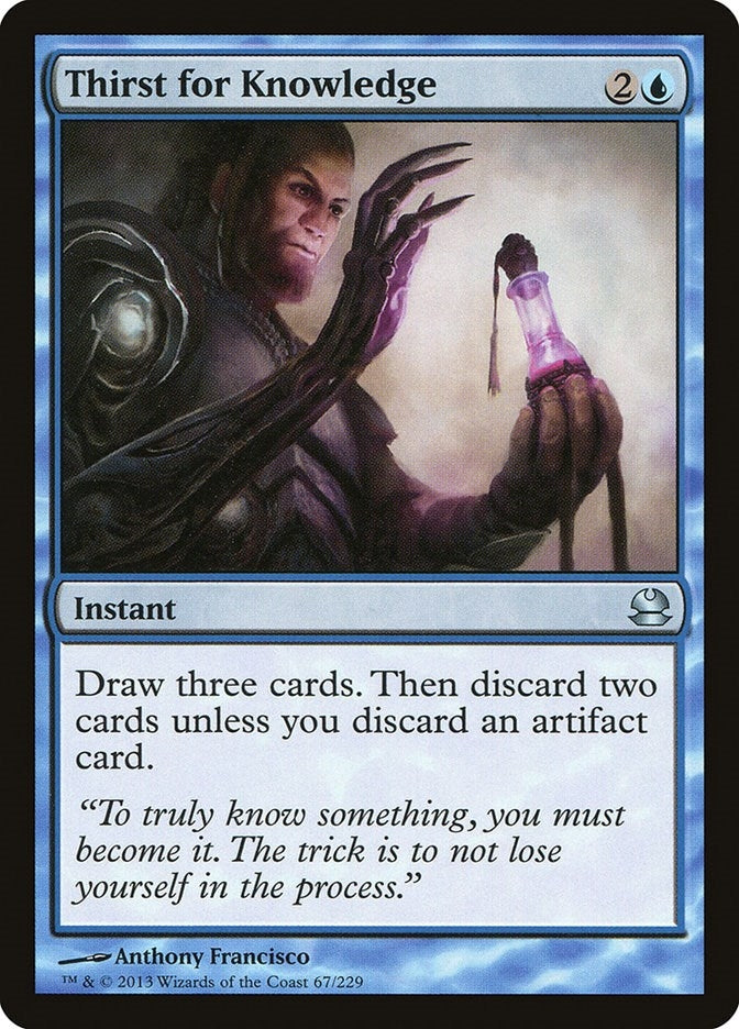 Image for Thirst for Knowledge (67) - Magic: The Gathering