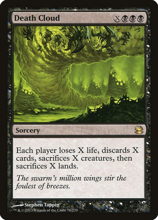 Image for Death Cloud (76) (MMA) - Magic: The Gathering