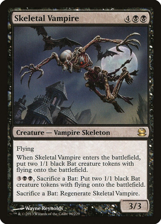 Image for Skeletal Vampire (96) (MMA) - Magic: The Gathering