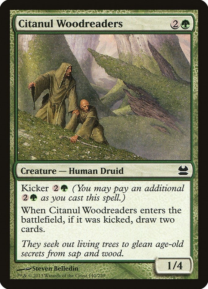 Image for Citanul Woodreaders (140) (MMA) - Magic: The Gathering