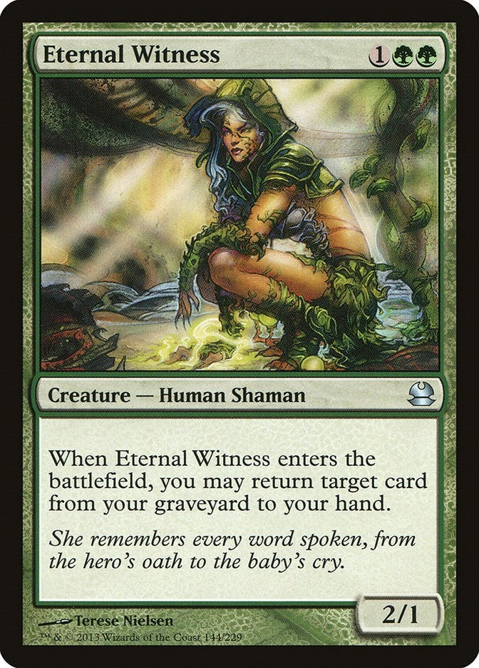 Image for Eternal Witness (144) (MMA) - Magic: The Gathering