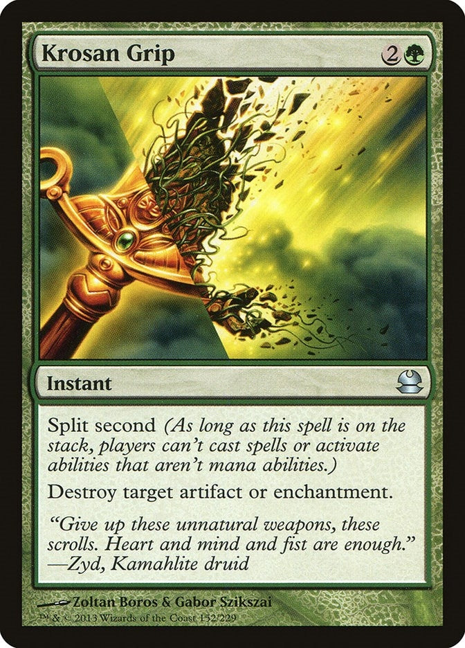 Image for Krosan Grip (152) (MMA) - Magic: The Gathering