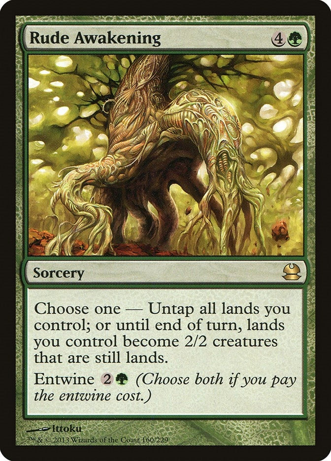 Image for Rude Awakening (160) (MMA) - Magic: The Gathering