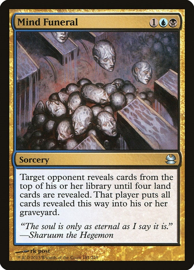 Image for Mind Funeral (181) - Magic: The Gathering