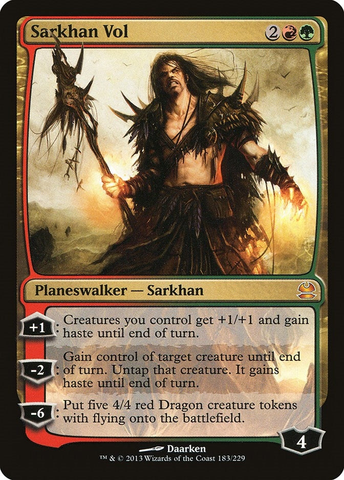Image for Sarkhan Vol (183) (MMA) - Magic: The Gathering