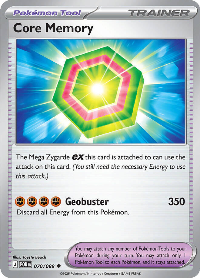 Core Memory (070/088) (POR)