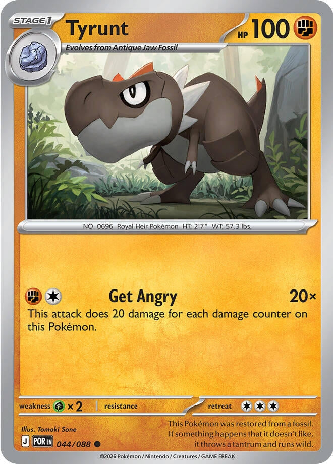 Image for Tyrunt (044/088) (POR) - Pokemon