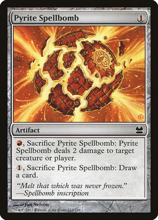 Image for Pyrite Spellbomb (212) (MMA) - Magic: The Gathering