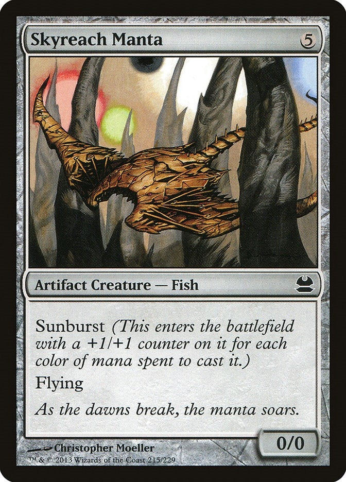Image for Skyreach Manta (215) (MMA) - Magic: The Gathering