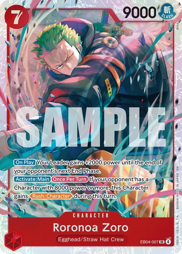 Roronoa Zoro (EB04-007) (EB04-007) (OP15-EB04)