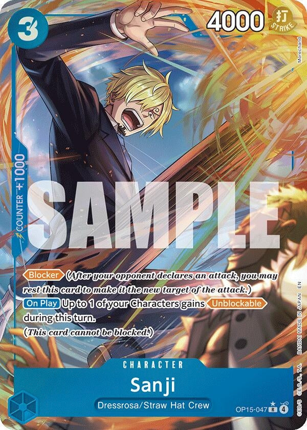 Sanji (OP15-047) (Alternate Art) (OP15-047) (OP15-EB04)