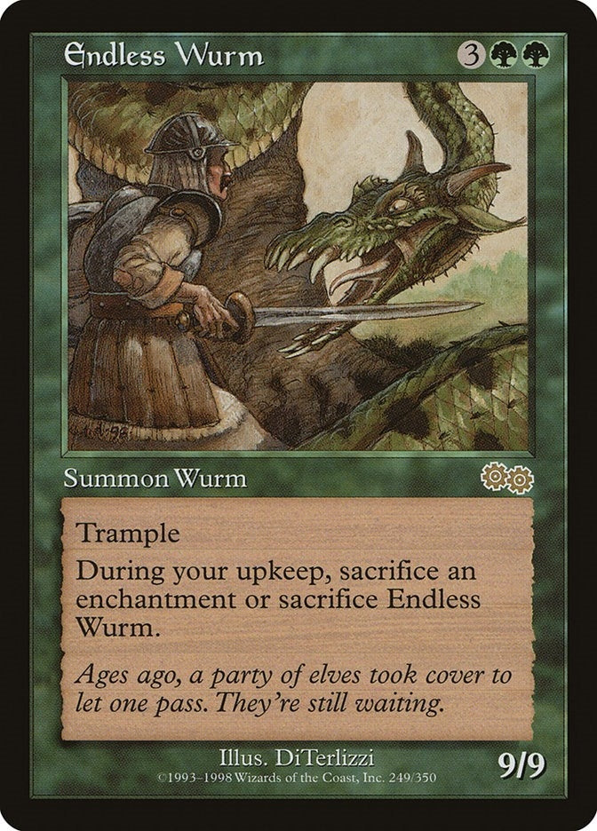 Image for Endless Wurm (249) - Magic: The Gathering