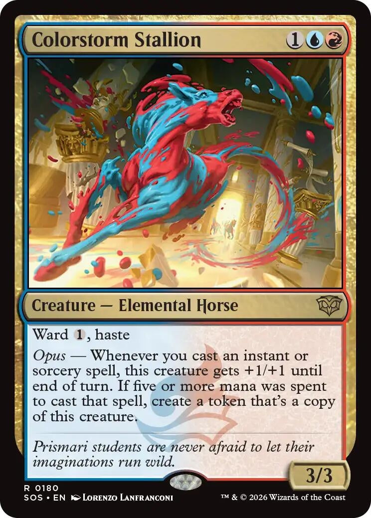 Colorstorm Stallion (180) (SOS)