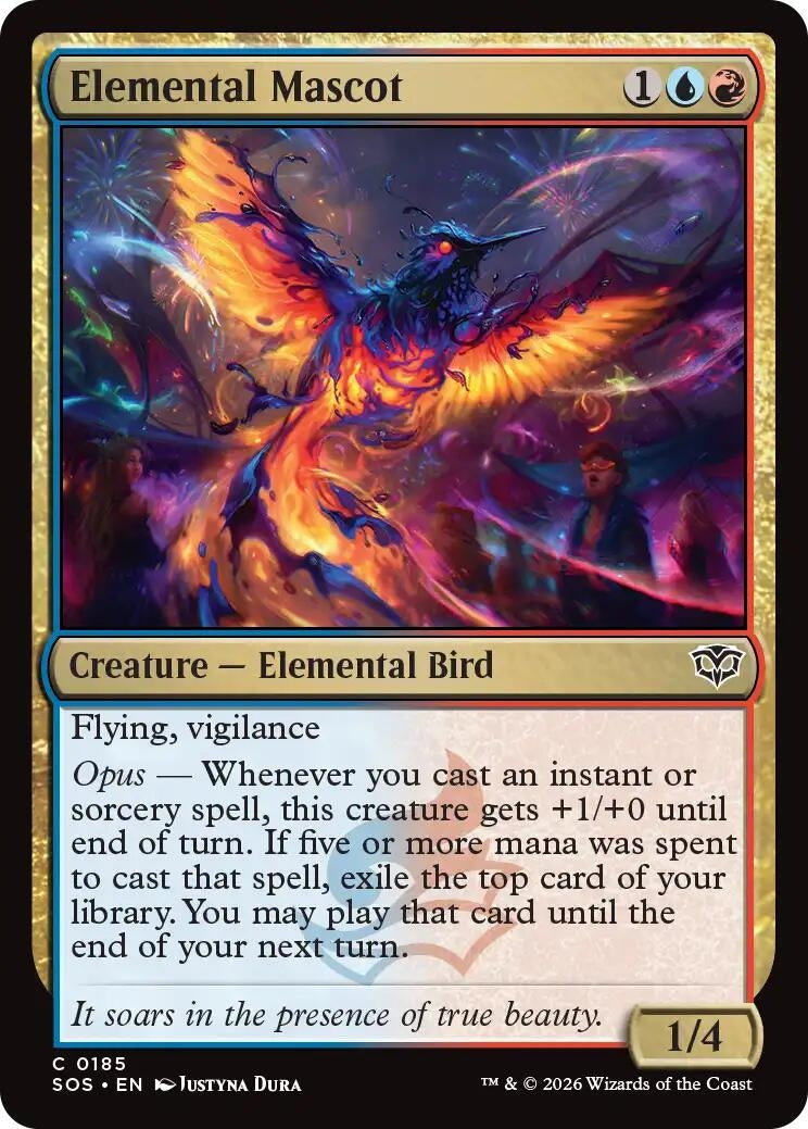 Elemental Mascot (185) (SOS)