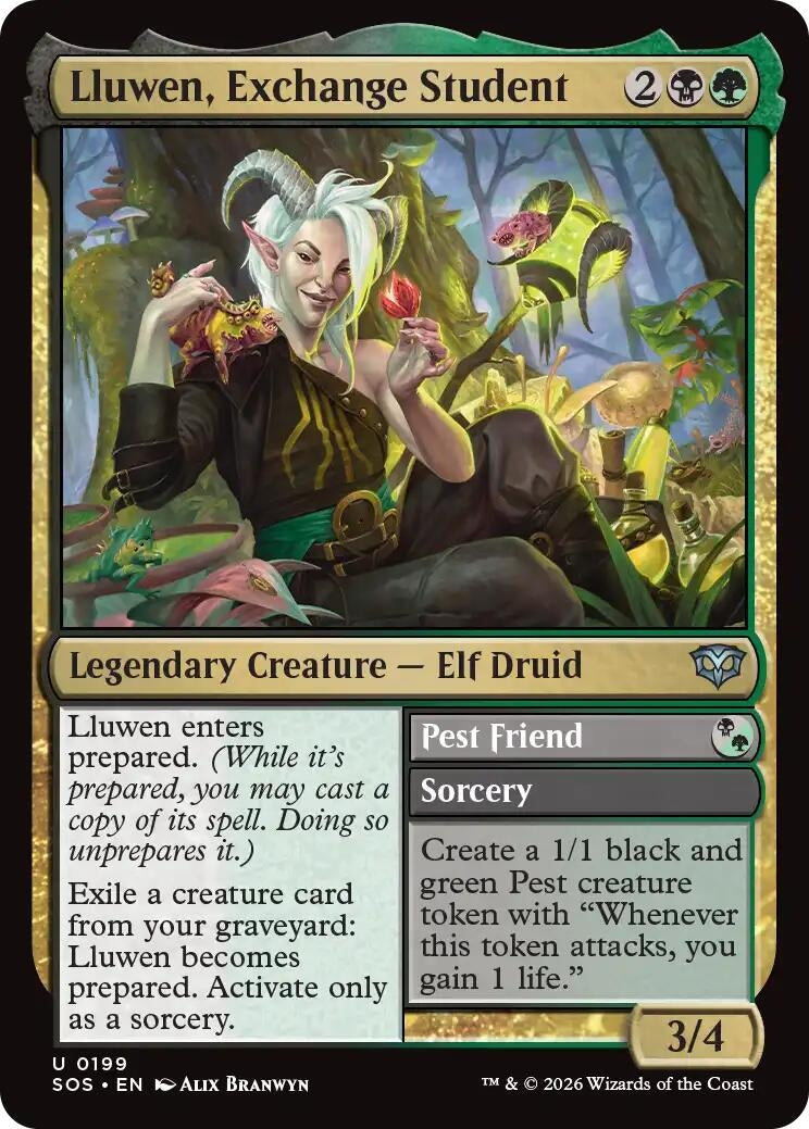 Lluwen, Exchange Student (199) (SOS)