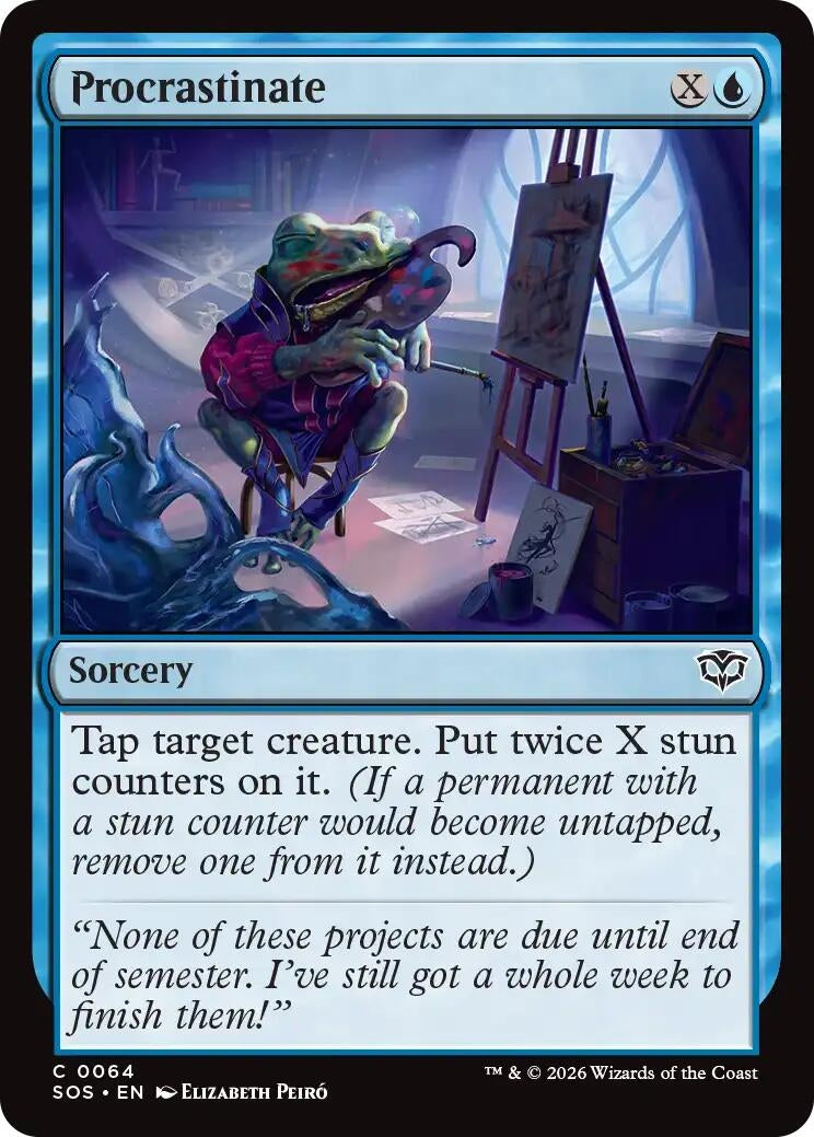 Procrastinate (64) (SOS)